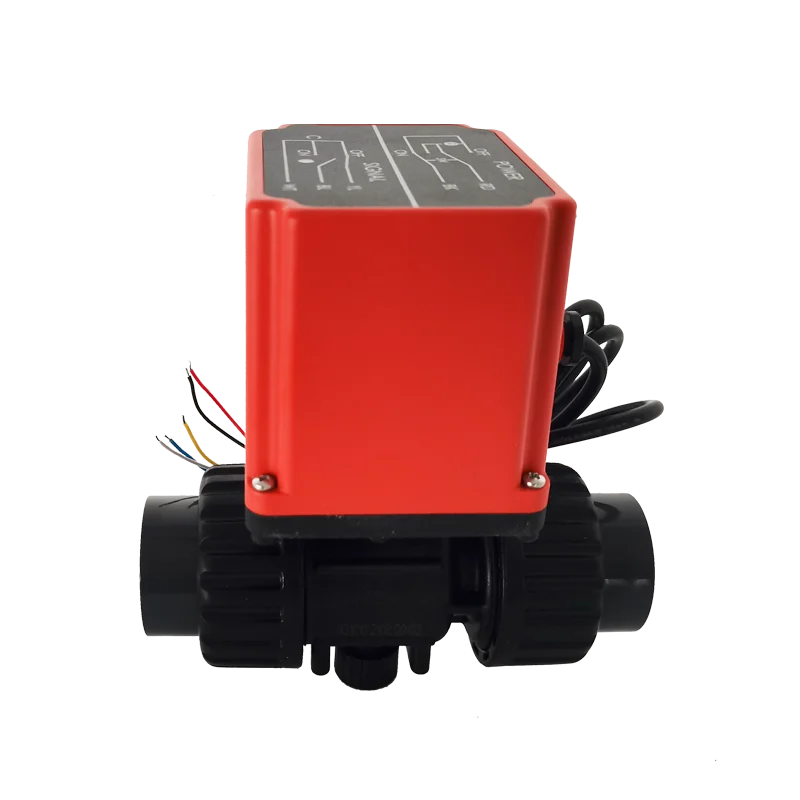 DN25/1'' Electric Ball Valve Hard Sealing Ceramic Core Two-Wire Control Position Feedback General High-Temperature Water