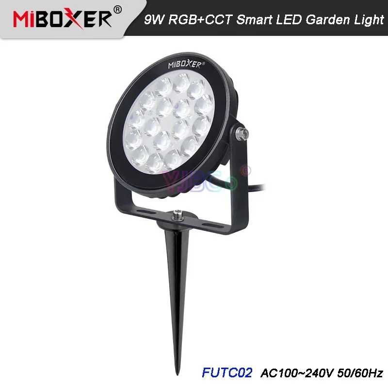 Miboxer 9W led Lawn Light RGBCCT Garden Light FUTC02 Waterproof IP66 Outdoor Lighting AC100~240V 50/60Hz