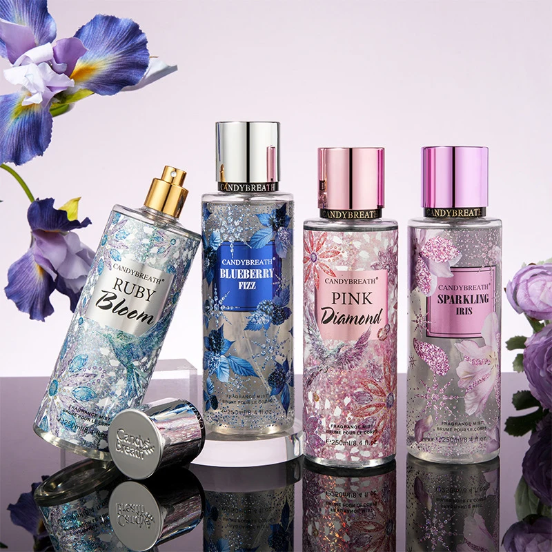 250ML Donne Incontri Profumo Romance Vaniglia Profumo Fiore Frutta Fragranza Brume Nebbia per il corpo femminile, Regalo di San Valentino per la fidanzata