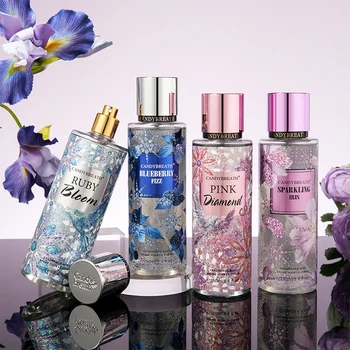 250ML Frauen Dating Duft Romantik Vanille Parfüm Blume Frucht Duft Brume Weiblichen Körper Nebel, Valentinstag Geschenk für Freundin