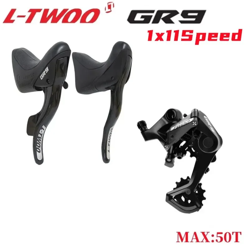 

LTWOO GR9 1x11 Speed Road Gravel Bike Groupset 50T Cassette 11V Shifter Lever Without Damping Rear Derailleur Bicycle Parts