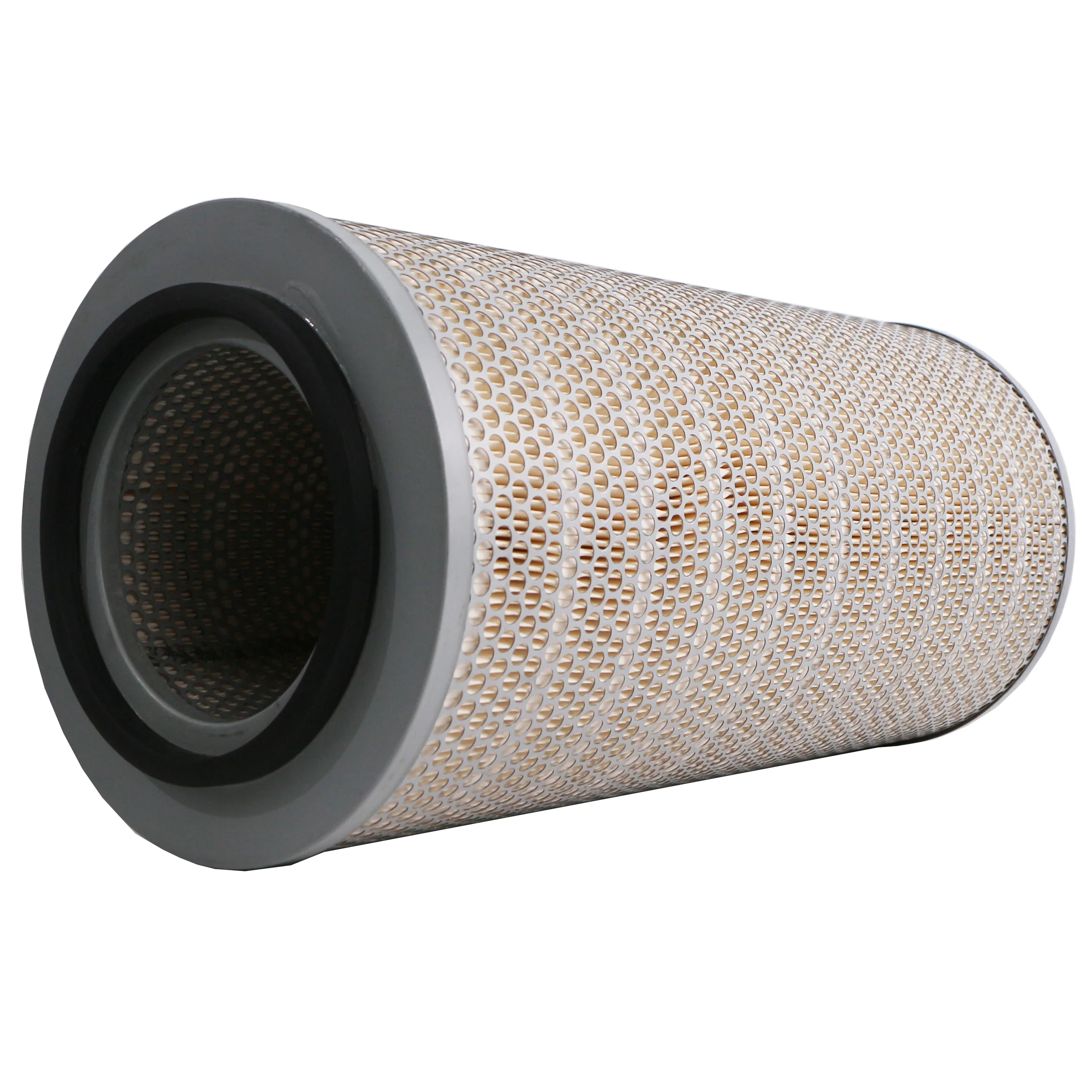 Custom industry factory Fiber Glass PP PET Nonwoven Meltblown 99.7 Round Mini Pleat HEPA H14 H13 Cylindrical Air Filter