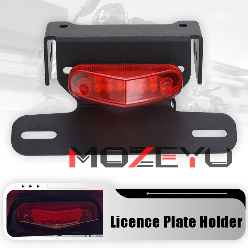 

License Plate Holder Brake Light Turn Signal For SUZUKI DRZ400SM DRZ 400 SM/S/E 2000-2025 Motorcycle Tail Tidy Fender Eliminator