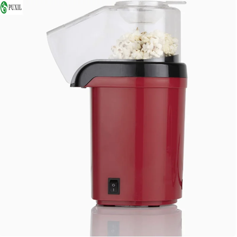 220V Mini Popcorn Machine, Electric Fully Automatic Popcorn Machine, Children's Favorite Home Appliance
