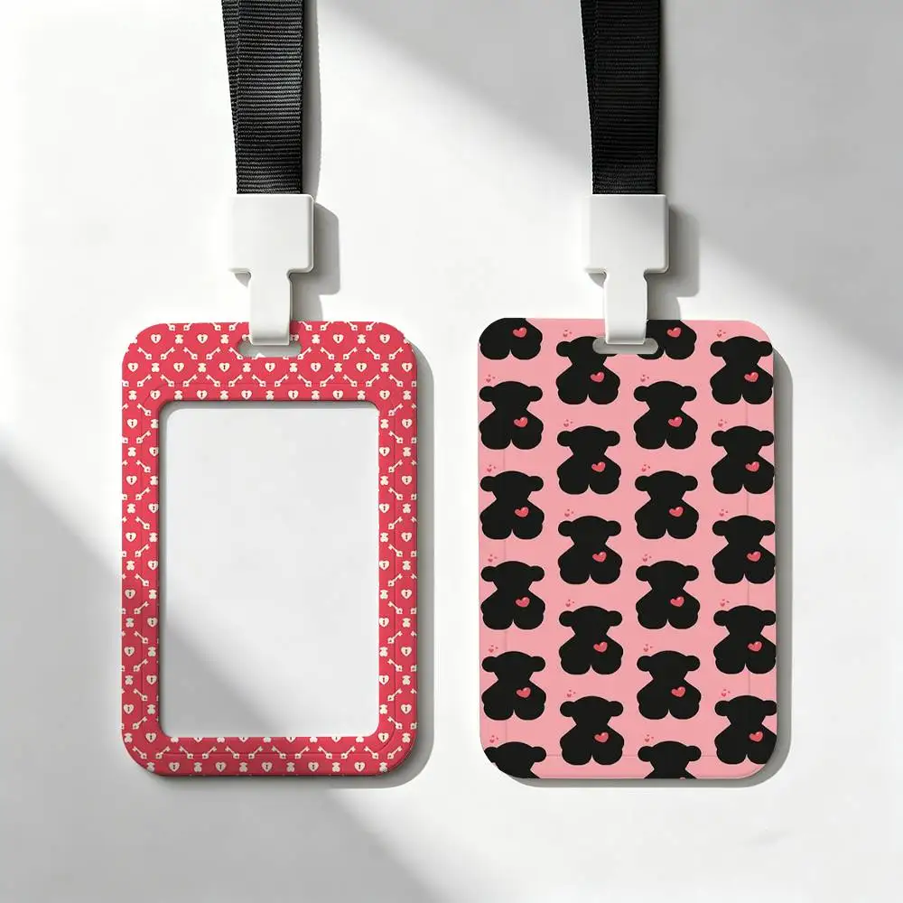 FASHION Brand T-TOUS-S Trendy Luxury ID Card Holder Lanyard Gift Men And Women For Gift Daily Life