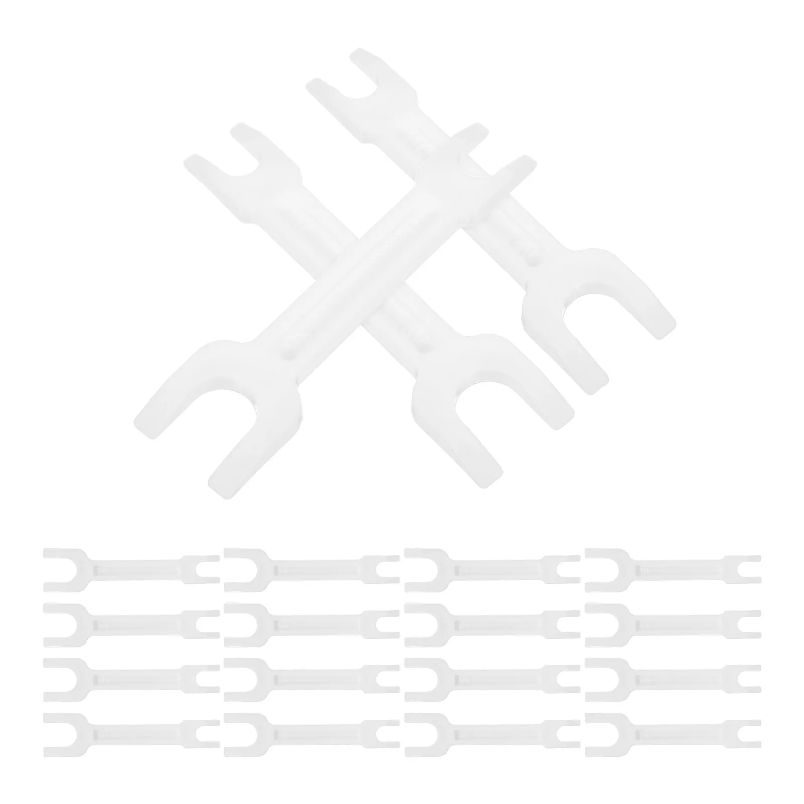 Water Pipe Removal Tool 20Pcs Plastic Spanner Quick Connect Release Wrench for RO Filter Cartridge
