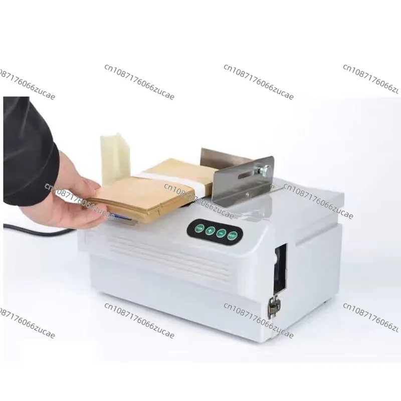 RQ228 Intelligent Induction Strapping Multipurpose Supermarket Hot Melt Paper Belt Binding Machine Banknote Tying Machine