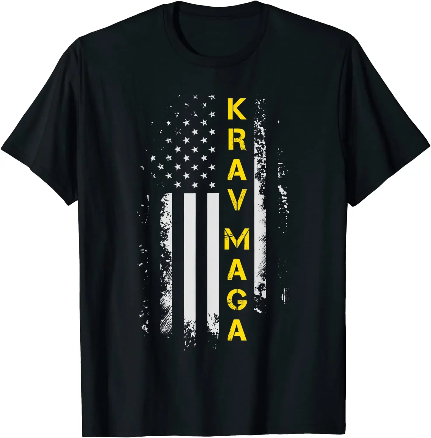 New Arrival US Flag Krav Maga - Ameran Flag Krav Maga Fighter Men T-Shirt Short Sleeve Casual Cotton O-Neck Summer T Shirt