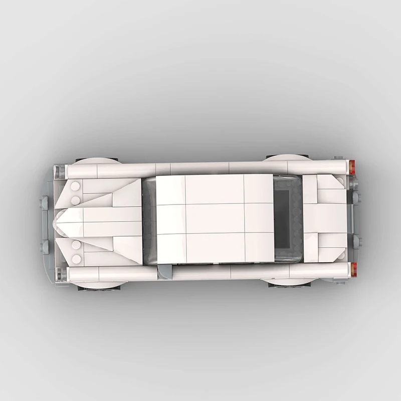 MOC Classic Assembly Car Model Set - Adult DIY Racing Car Collection, Creative Birthday and Christmas Gifts