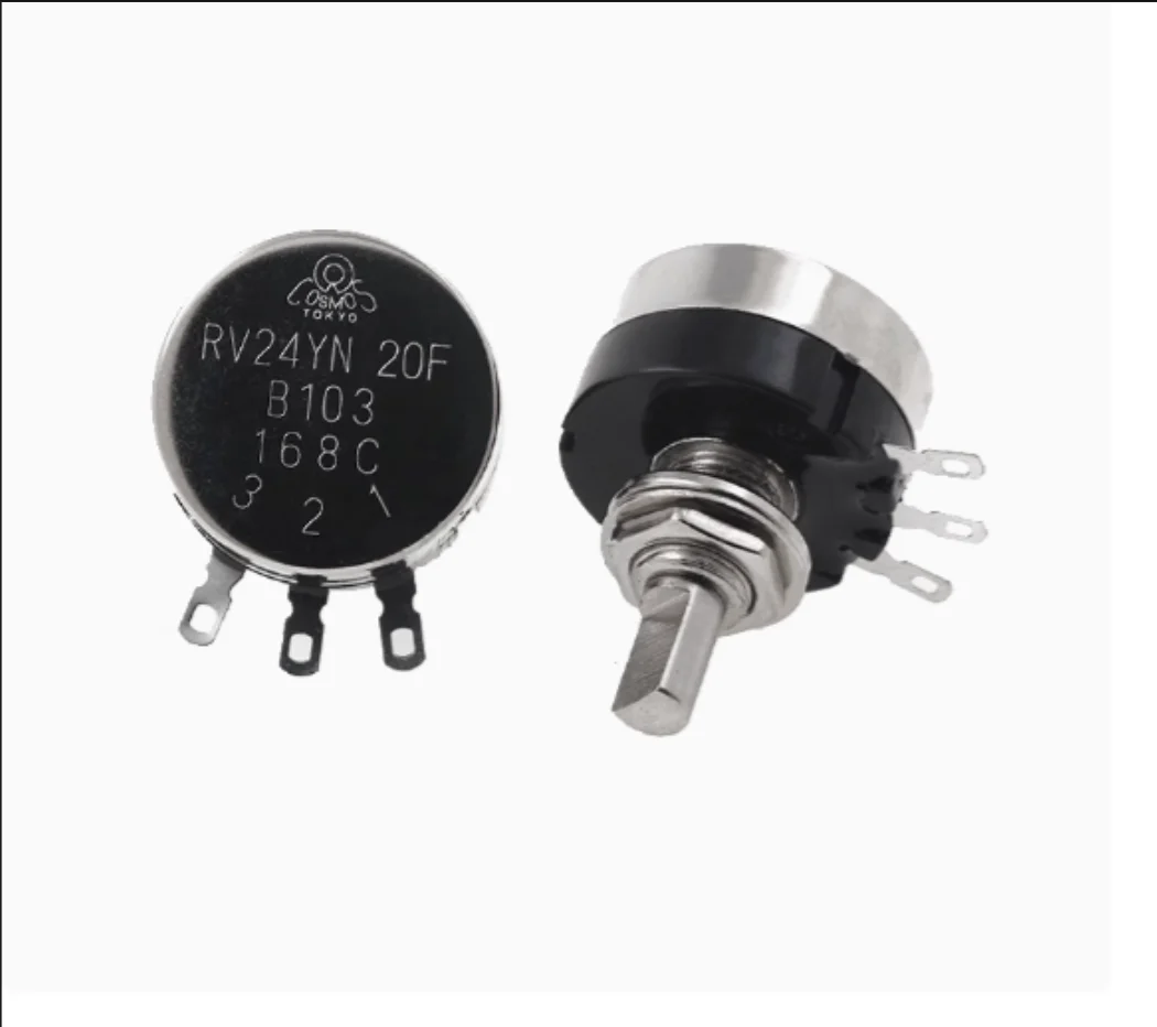 Semi-axle game machine Potentiometer RV24YN20F B502 B103 Carbon film single coil 2W 5% TOKYO 5K 10K Type D shaft