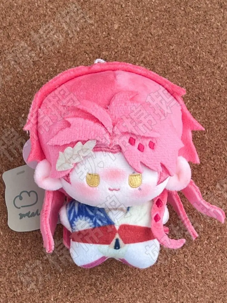 10cm Stuffed Record of Ragnarok Buddha Poseidon Plushie Anime Apollo Beelzebub Figures Plush Doll Toys Keychain Pendant Gift view 3