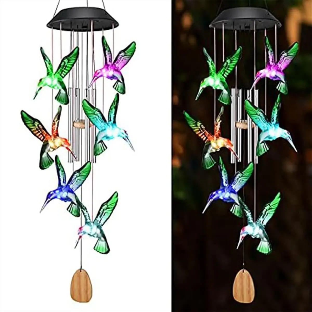 (AIMA) Wind Chime Outside Bird Wind Chime Gift - Suitable for Outdoor Yard Patio Porch Garden Backyard