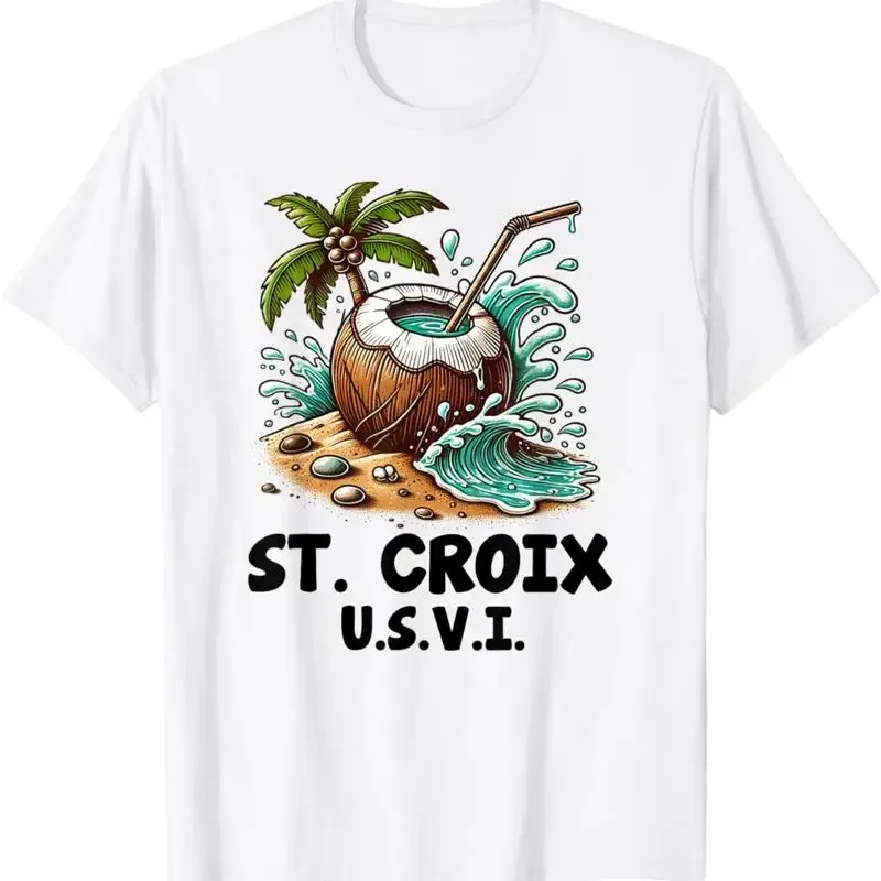 St Croix Usvi Souvenirs Us Virgin Islands Vacation Reminder T Shirt