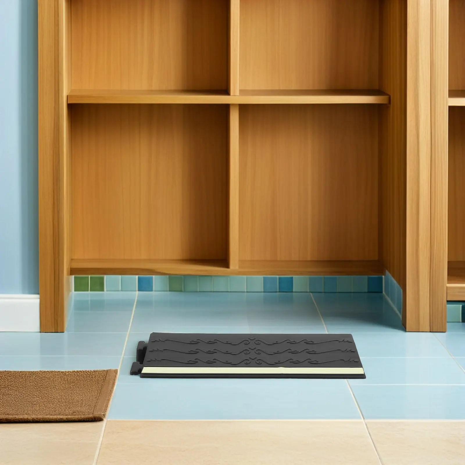 

Luminous Threshold Ramp for Doorways Plastic Sweeping Robot Climbing Pad Home Step Ramp for Smooth Transition Ramps