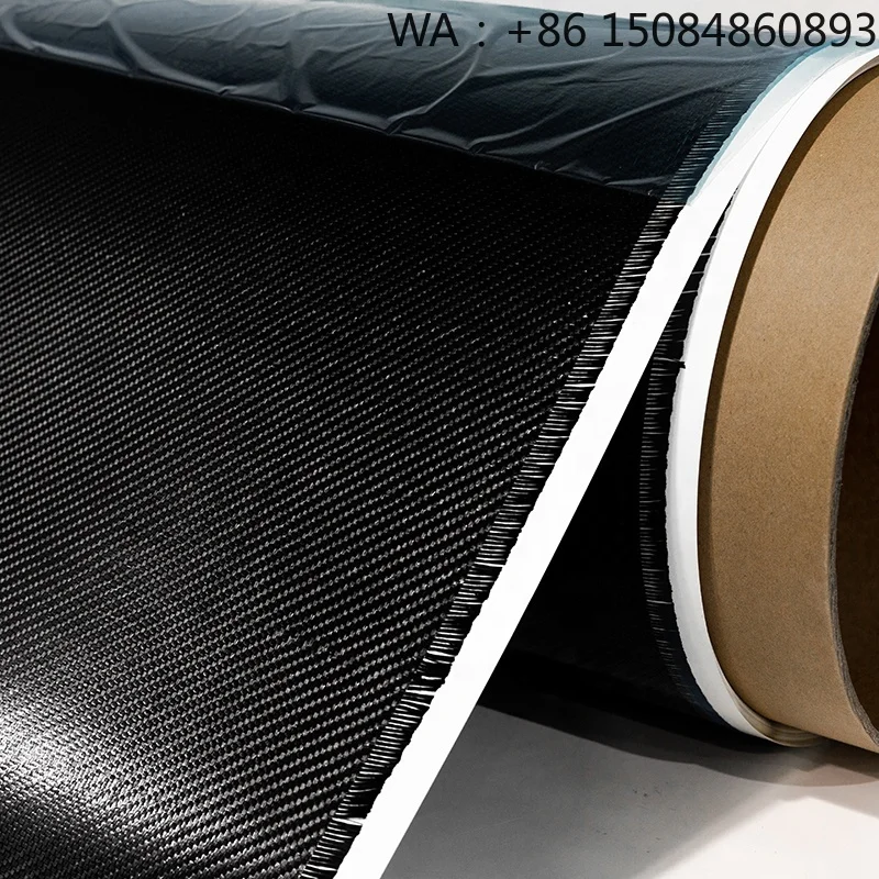 200g Bidirectional Carbon Fiber Prepreg Epoxy Resin Woven Fabric Lightweight Material for All Kinds of Sports Goods - view 5