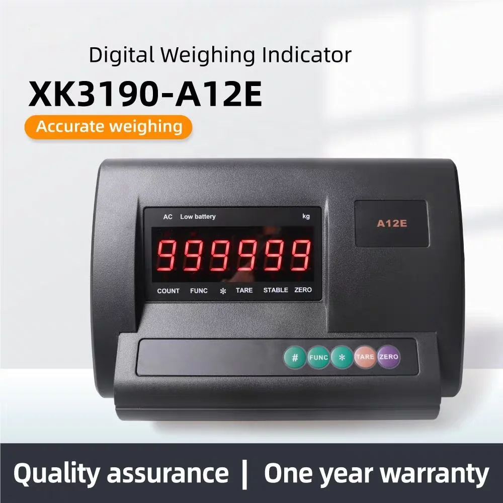 A12E Weighing Display Instrument 5000kg Small Floor Scale Full Accessories for Guangce Load Cell