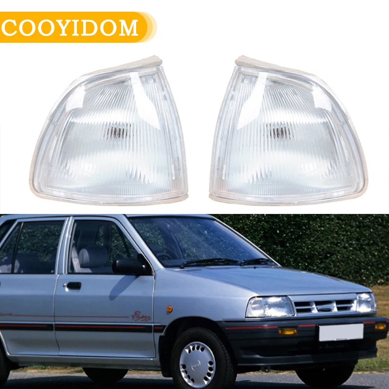 

Car Front Side Corner Light Indicator Light Housing Turn Signal KK12A-510-60 KK12A-510-70 For KIA Pride 2000 2001 2002 2003 2004