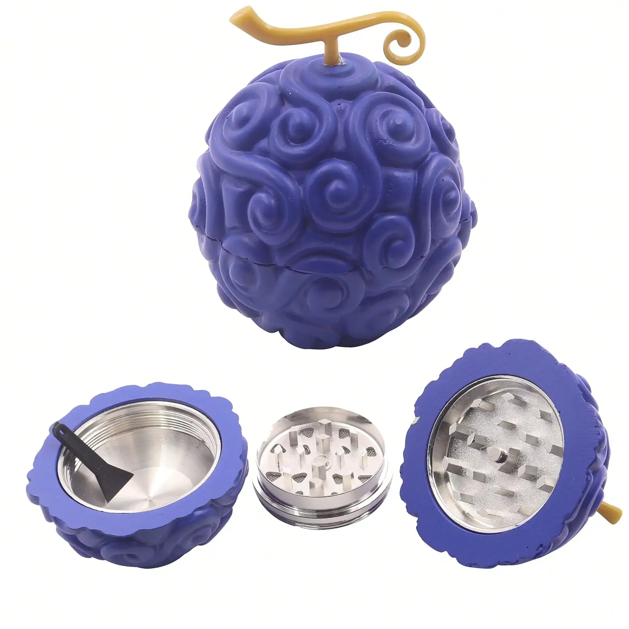 Devil Fruit Herb Grinder - Akuma No Mi Fruit Inspired Grinder | Paramecia, Zoan & Logia Style Herb Grinder | Pirate Manga Inspired
