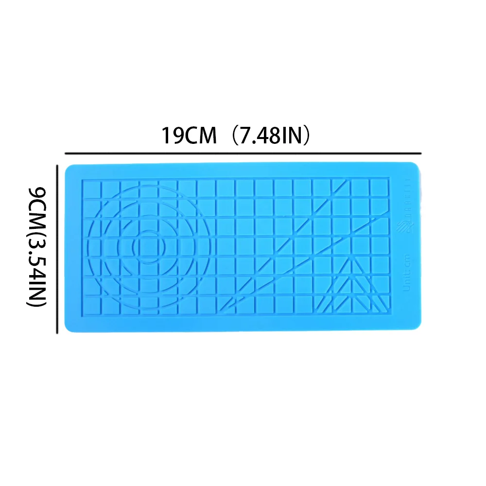 3D-Druck Stift Silikon Matte DIY mit 2-Finger-Protektoren Vorlage Zeichenwerkzeug Silikon Pad Zeichenwerkzeuge für Kinder Erwachsene – Detail 17