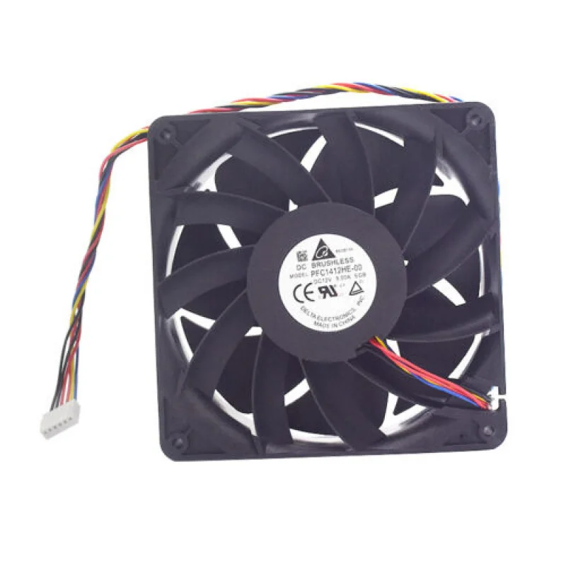 

L 6 Pin - MicroBT Whatsminer 140 mm Case Cooling Fan for M20S M21S M30S