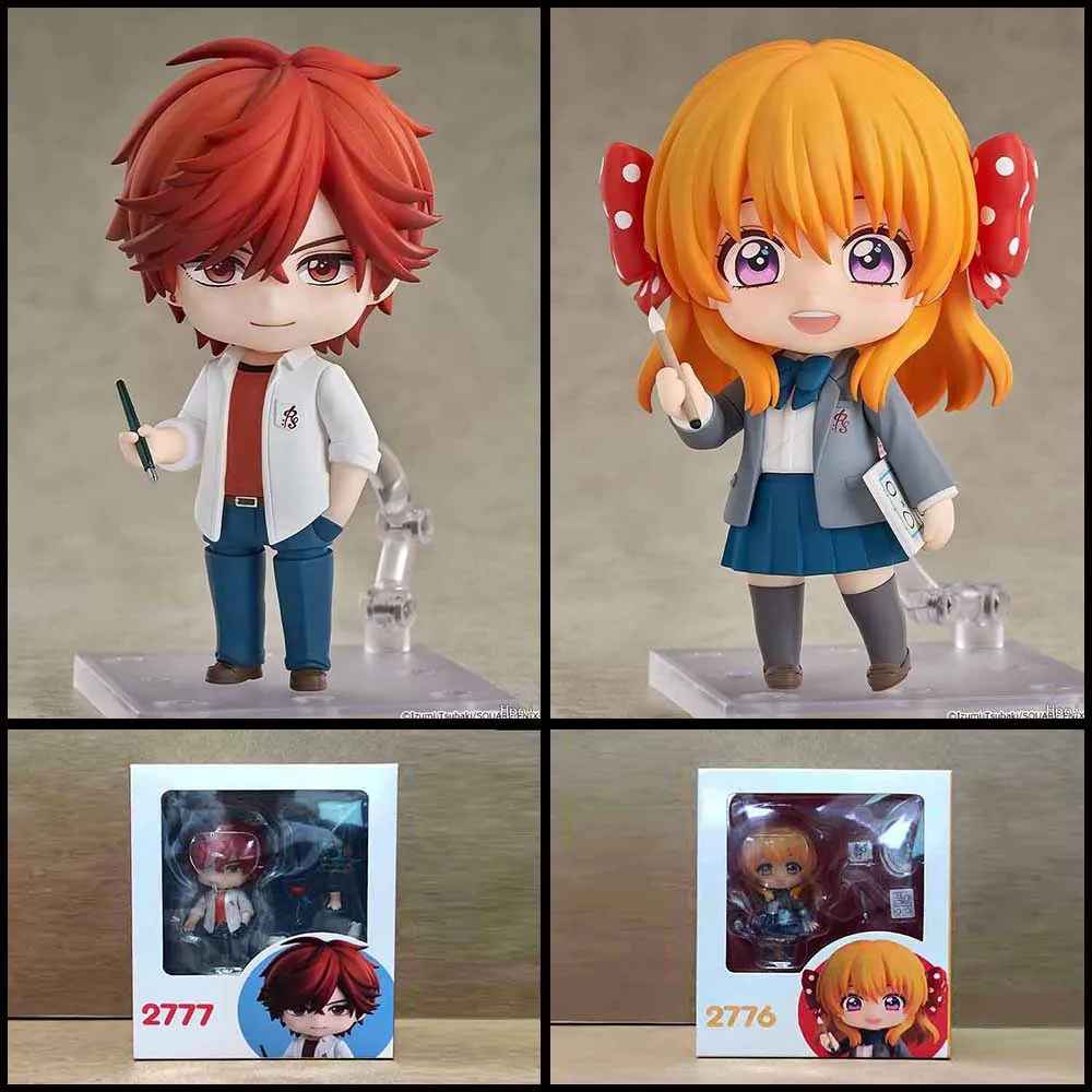 

Anime Action Figure Swap Face Posable No 2777 Mikoshiba Mikoto No 2776 Sakura Chiyo Desktop Display For Collectors