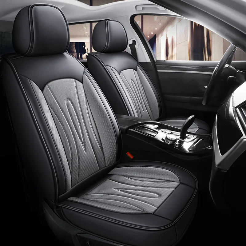 Universal five-seat fully enclosed car seat cover, four-season three-dimensional comfortable car driver seat cushion