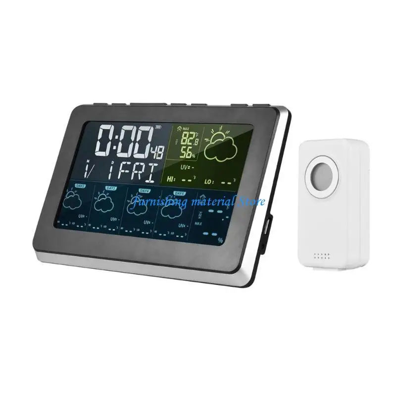 

Y5GD Wireless Weather Stations Indoor Outdoor Temperature Humidity Sensors Display