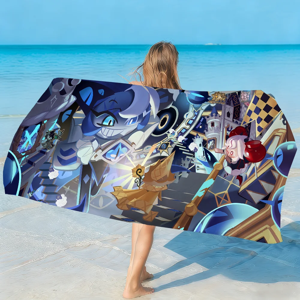 C-Cookie R-Run Kingdom Towel Soft Lightweight Anti-Sand Large Beach Towel Quick-Drying Bath Sports Family