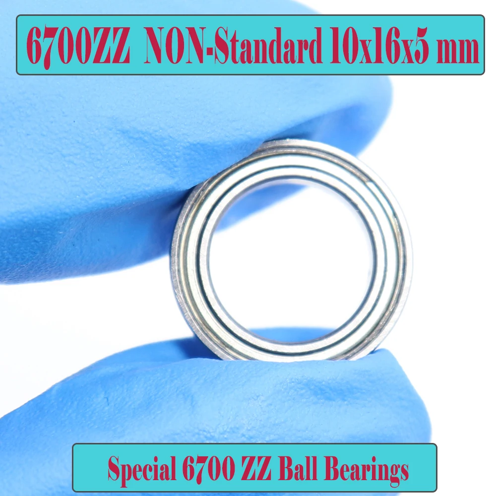 6700ZZ Bearing 10x16x5 mm 10PCS Double Shielded Non-standard Special 6700 Z ZZ Ball Bearings 6700Z B032ZZ