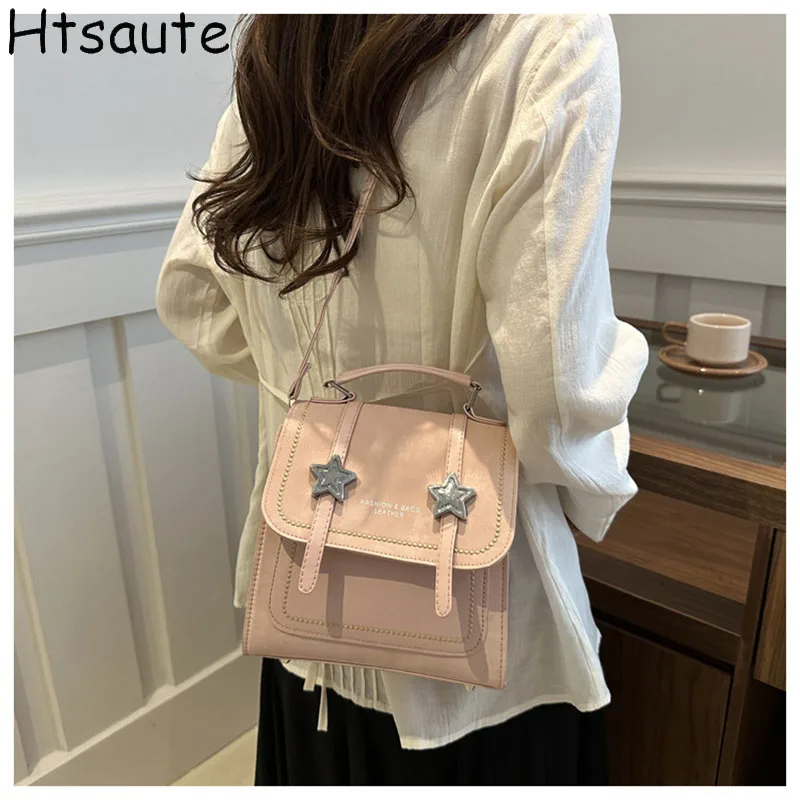 

Anti Theft Backpack Women Mini Backbag New Retro Fashion Korean Version Versatile pu Leather Bag Large Capacity Backpack
