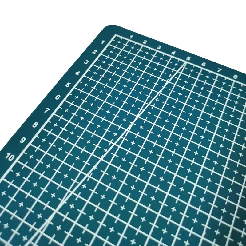 حصيرة القطع A3 - محطة عمل PVC مزدوجة الجوانب للصياغة DIY، حماية ضد المقص (45 × 30 سم) للطلاب والفنانين