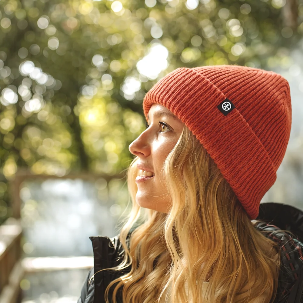 Pure Wool Knit Slouchy Beanie,Thick Warm Winter Hat With Anti-pilling Ribbed Texture, Suitable for Daily, Outdoor & Commute Wear