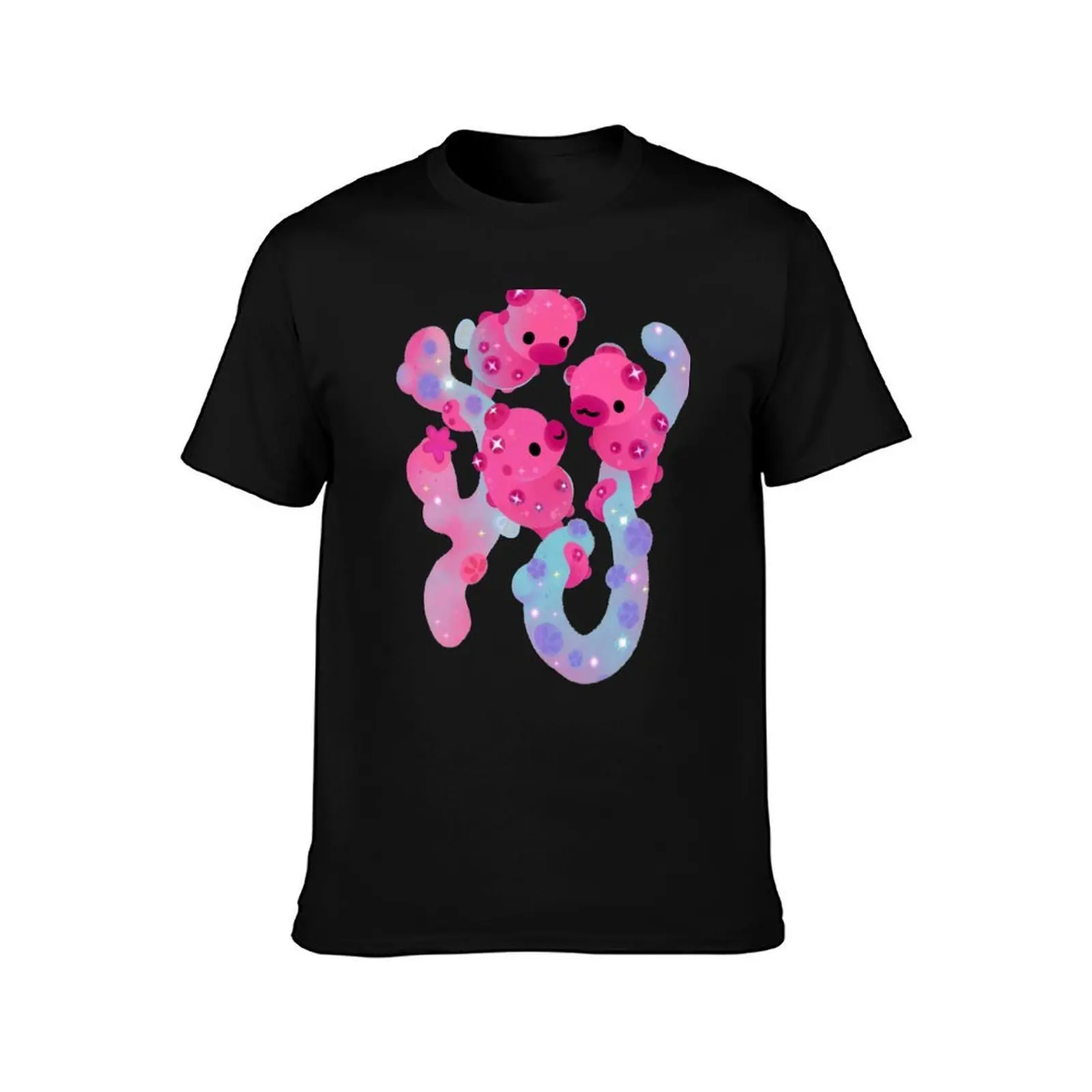 Pygmy seahorse T-Shirt Regular Fit Plain Tee Shirt T-Shirt