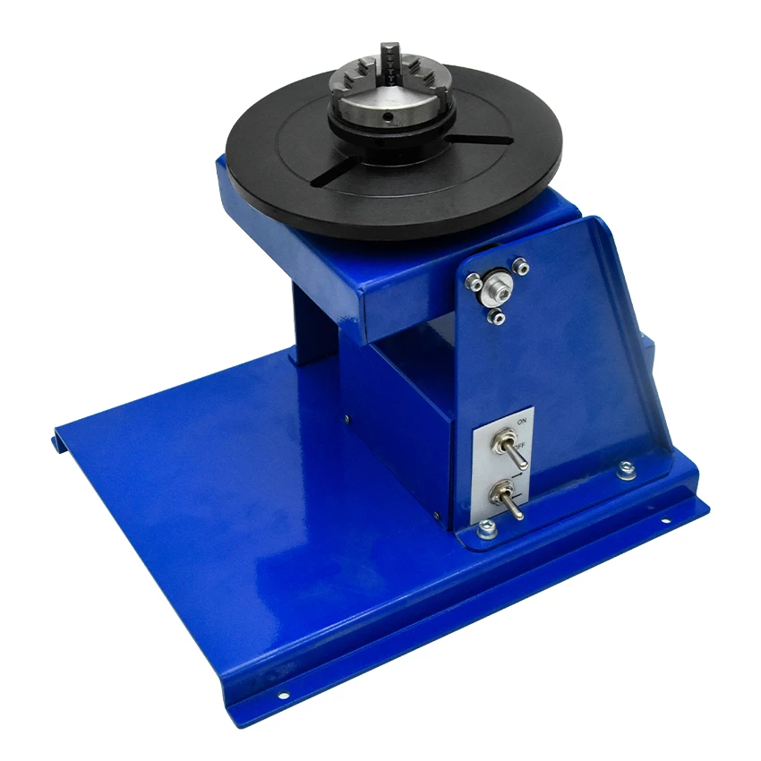 BWJ-10 Rotary Welding Positioner Welding Turntable 10KG Welding Positioner Turntable Table AV220/110V 80A 2-20r/M (1-10rr/M)