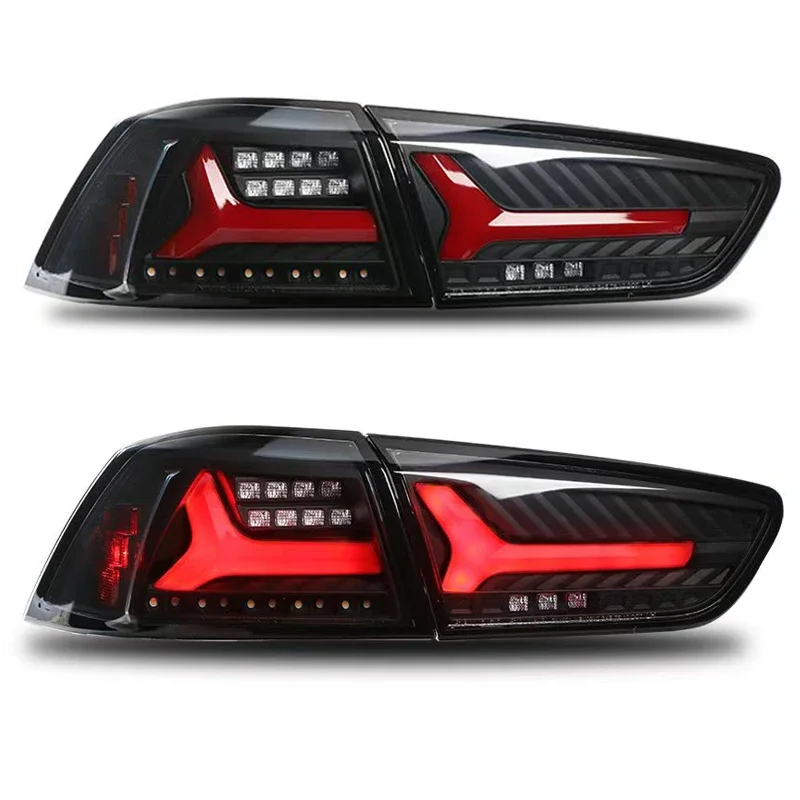 Mitsubishi Lancer Light Emitting Diode Tail Light 2008-2017 Lancer EX Light Emitting Diode DRL Signal Brake Reversing Auto Parts