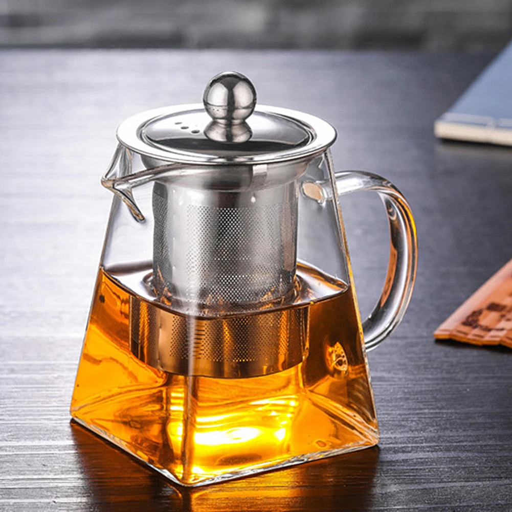 Glass Kettle Set Heat-resistant Explosion-proof Teapot For Making Coffee