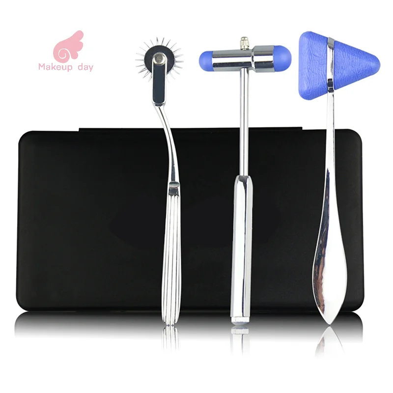 

1/2/3 Pcs Neurological Massager Hammer Multifunctional Percussor Diagnostic Reflex Percussion Hammer Set Reflex Hammer Set