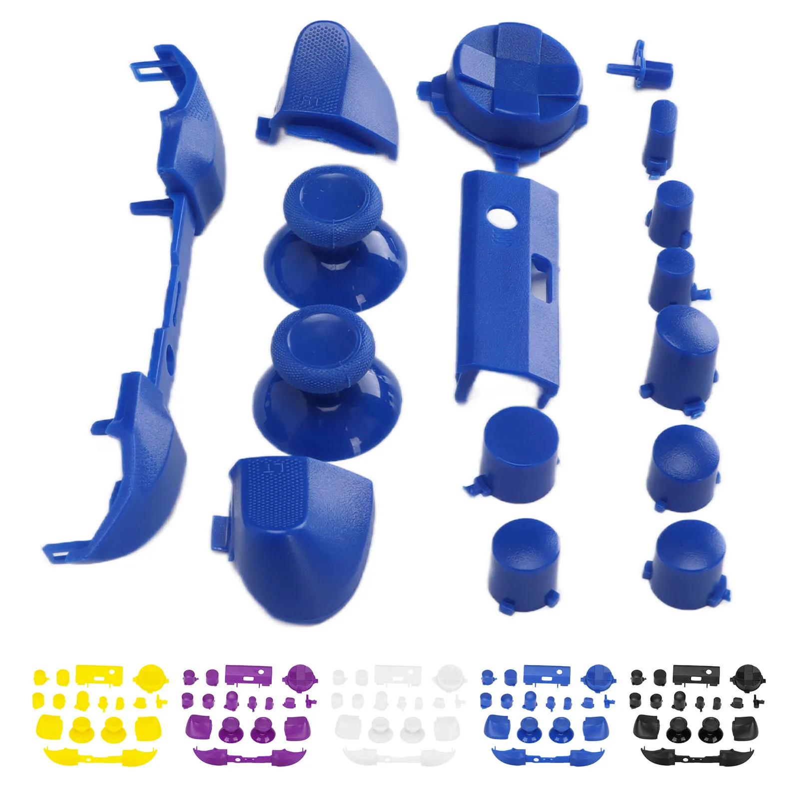 Full Game Controller Button Set Replacement Handles Accessories Kits for Microsoft Xbox Series X Game Handle Repalcement Button