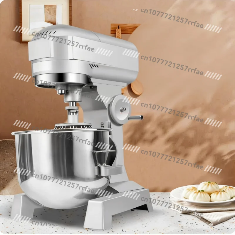 Powerful Commercial Spiral Dough Mixer with Stainless Steel Mixing Bowl