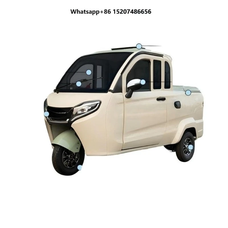 Custom Electric Tricycles Suitable 1000w  Without License Electric Tricycle for Adults Closed