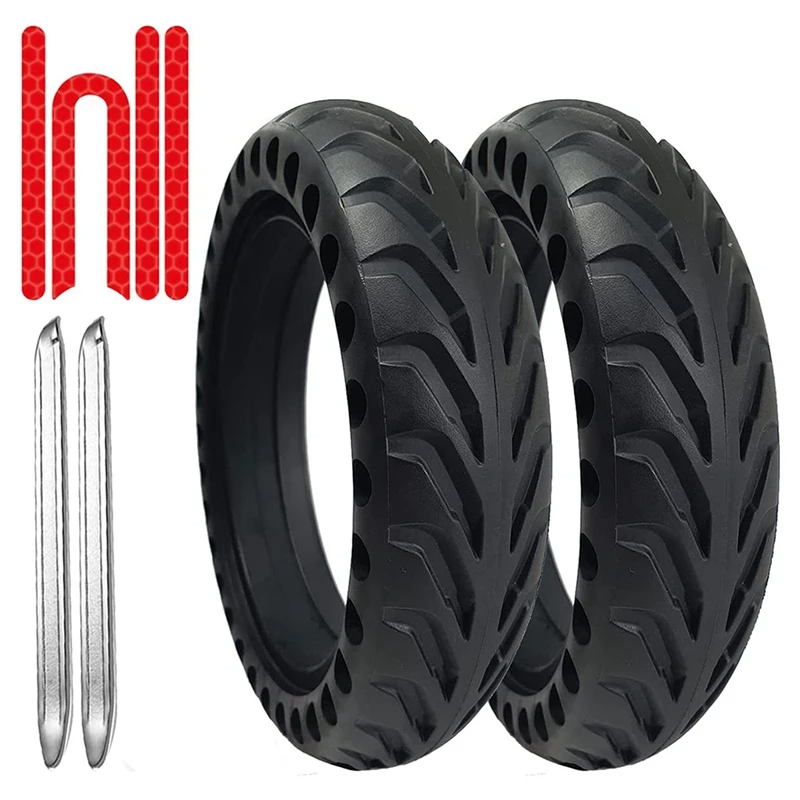 Solid Wheels Tires For Xiaomi M365-1S 8.5 Inches X 2 Units. - Solid Wheels Electric Scooter - Xiaomi M365 Wheels