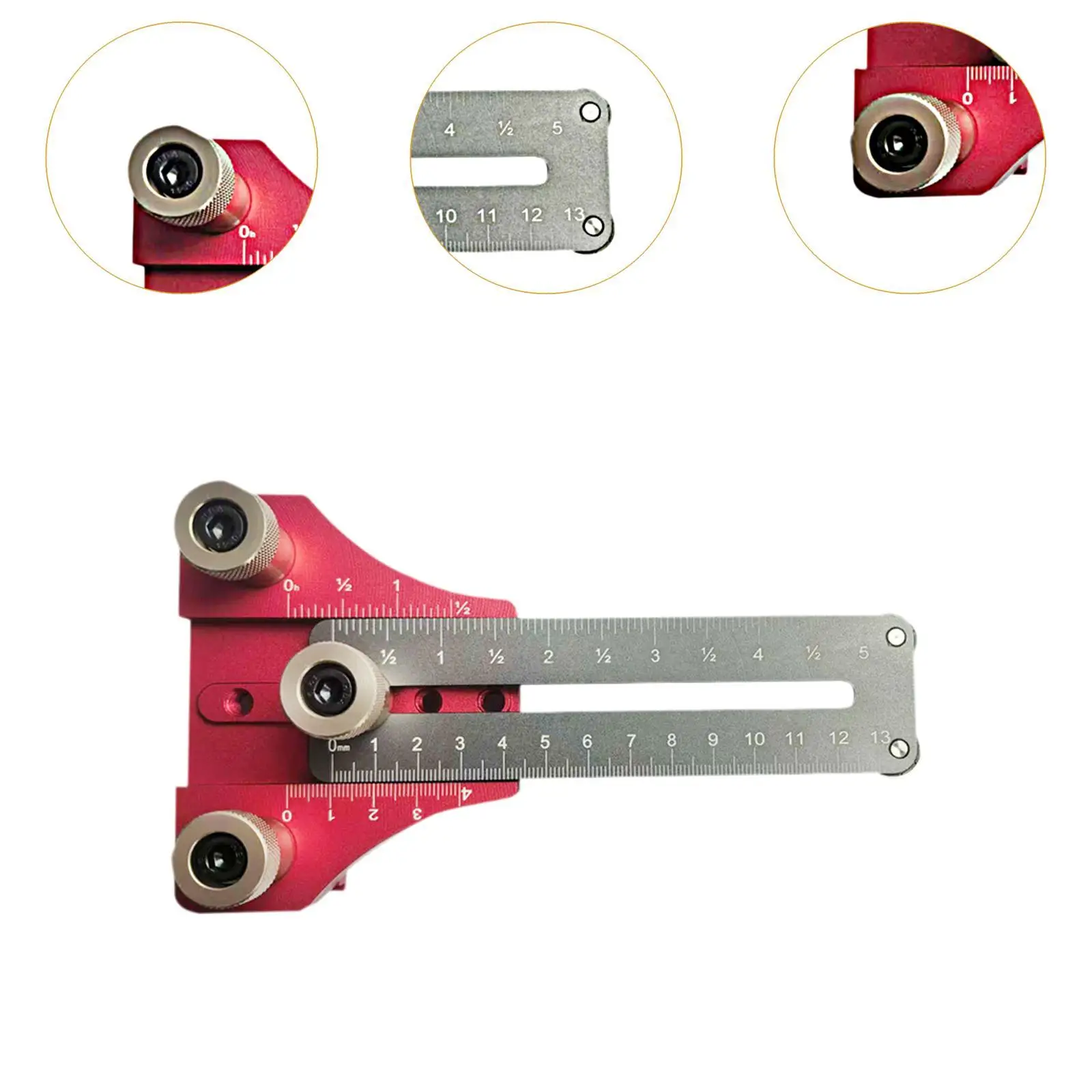 Table Saw Jig Guide Fit U Shape and T Slot Spare Part Easy to Use Replacement