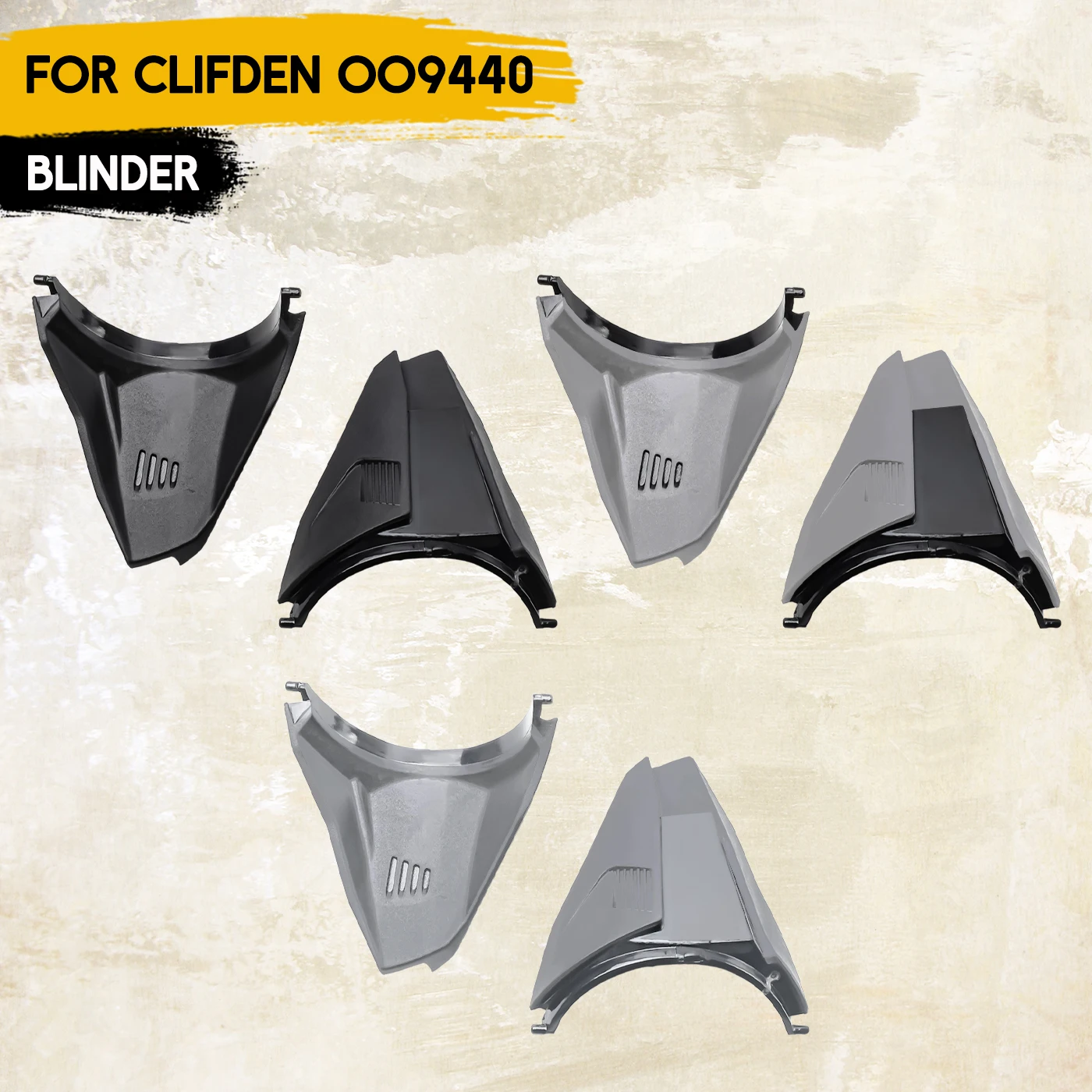 Thickness of 1.5MM Polarized Replacement Lenses & Blinder & Nosepads for Oakley Clifden OO9440 56mm Sunglasses-Multi Colors