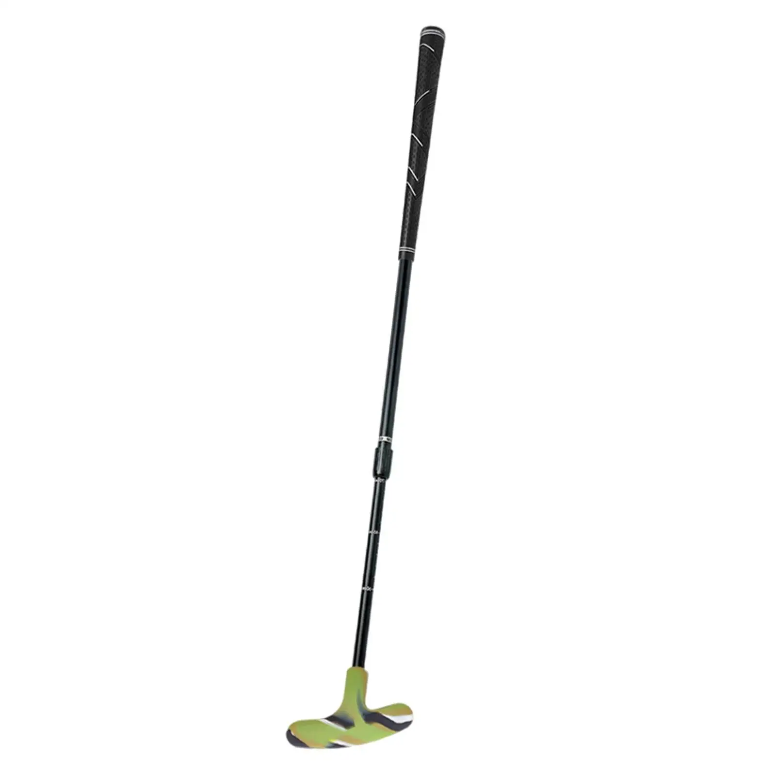Golf Club Putter Left Handed and Right Handed Retractable Aluminum Alloy Grip for Home Yard Mini Golf Training Accessories
