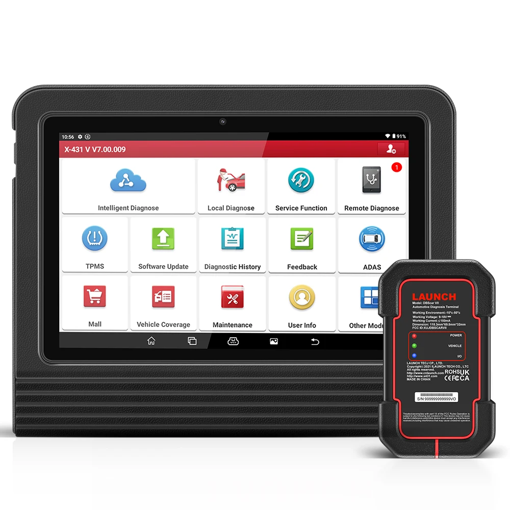 LAUNCH X431 PRO V5.0 OBD2 Scanner, Bidirektionales Diagnosegerät mit Unterstützung für CANFD & DOIP, ECU-Codierung, FCA AutoAuth Fahrzeugdiagnosewerkzeuge