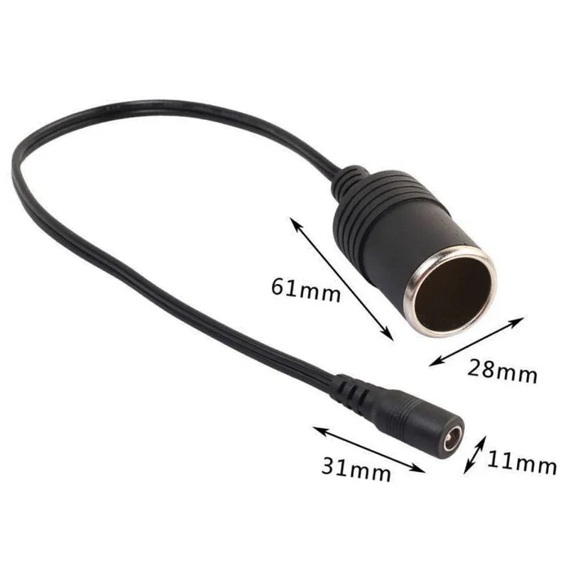 1PCS 12V Female Or Male Car Cigare Lighter Socket Plug Connector DC5.5 New High Quality Light And Durable Socket Plug Connector