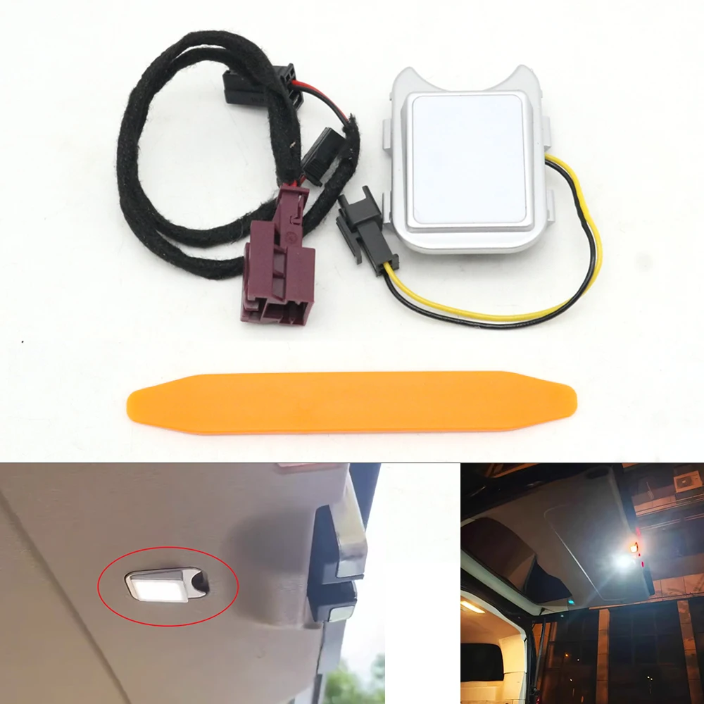 

Refit LED White Rear Trunk Boot Lighting Tailgate Door Compartment Light Lamp For Mercedes Benz Vito V Class W447 W448 2016-On