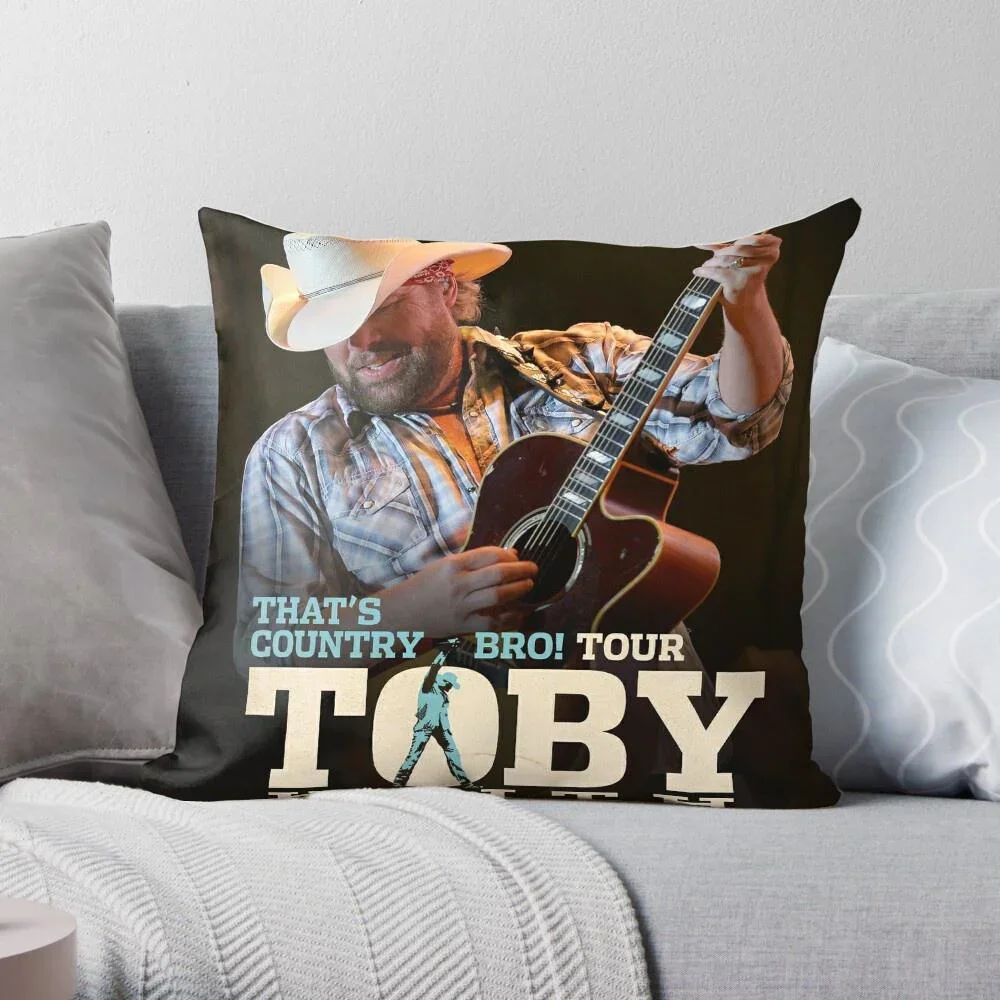 Sanin Toby Keith That's World Tour 2019 Pattern Cushion Cover Throw Pillow Case Home Decor High Quality