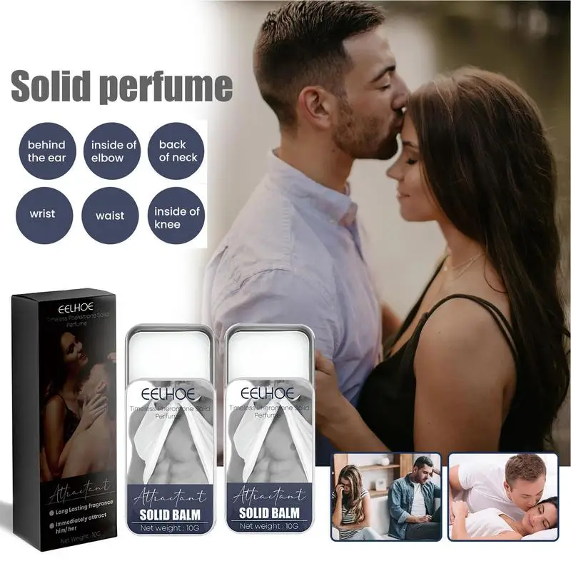 Portable Solid Perfume Fragrance long-lasting Natural Balm Fresh Body Antiperspirant Gift for Women Man body skin