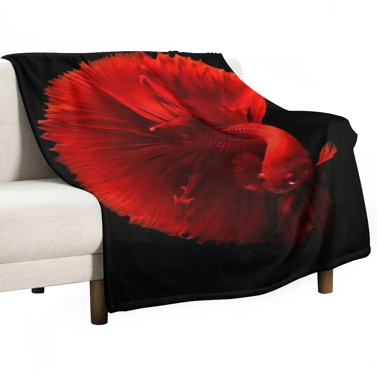 

BETTA DAYS ARE HERE TO STAY Throw Blanket Soft Comfort Blanket for Reading Watching TV